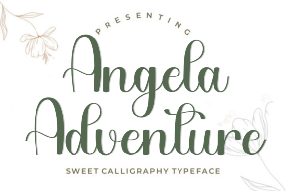 Angela Adventure: A Font That Elevates Your Brand