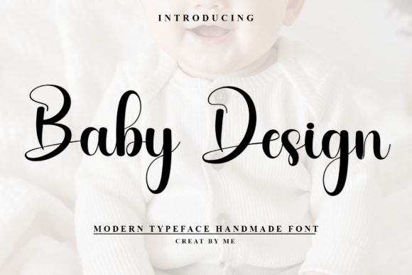 Baby Design: A Festive Font for Seasonal Campaigns