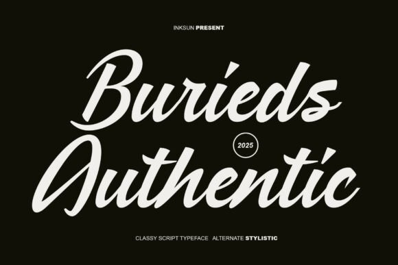 Burieds Authentic: A Font That Elevates Brand Identity