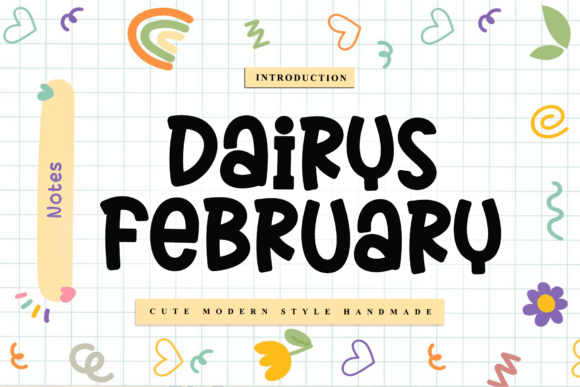 Dairys February: A Timeless Script for Branding Projects