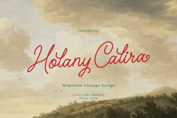 Exploring Holany Calira: A Timeless Script for Editorial Design
