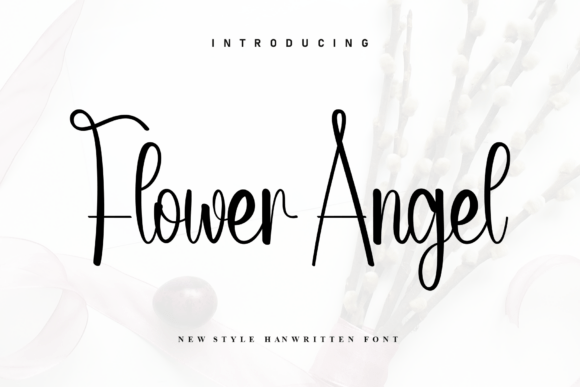 Flower Angel: A Script Font for Web Design Magic
