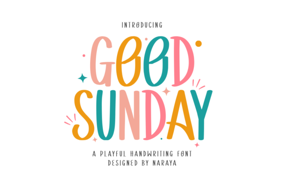 Good Sunday: A Font for Joyful Branding