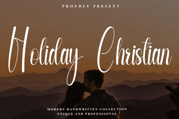 Holiday Christian: A Script Font for Modern Branding