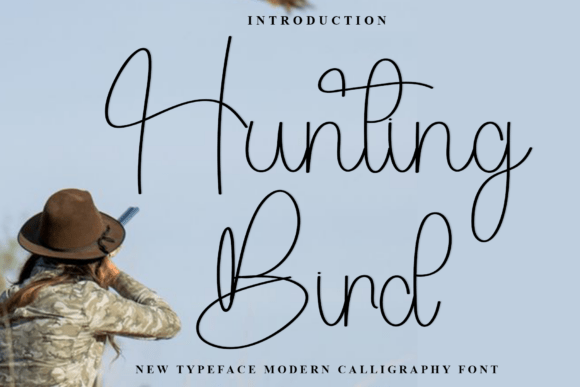 Hunting Bird: A Font for the Holiday Spirit