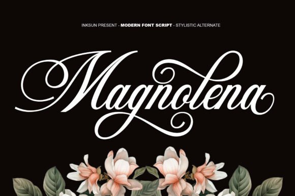 Magnolena: A Script Font That Elevates Digital Branding