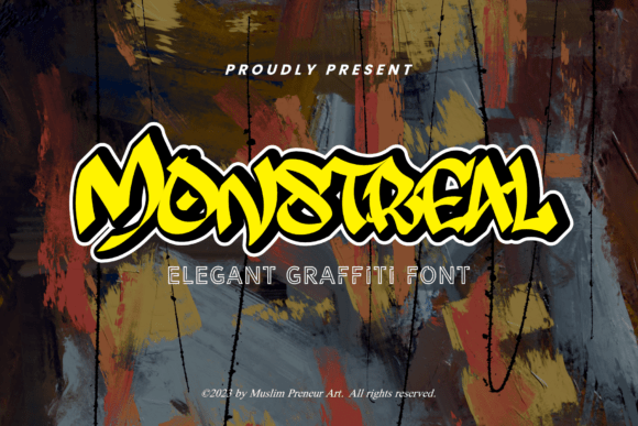 Monstreal: A Bold Script Font for Editorial Impact