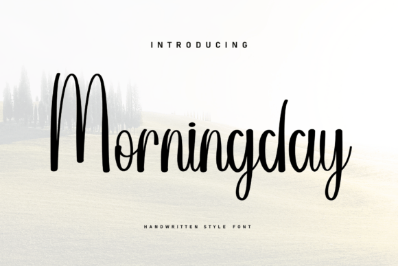 Morningday Font for Handmade Creators