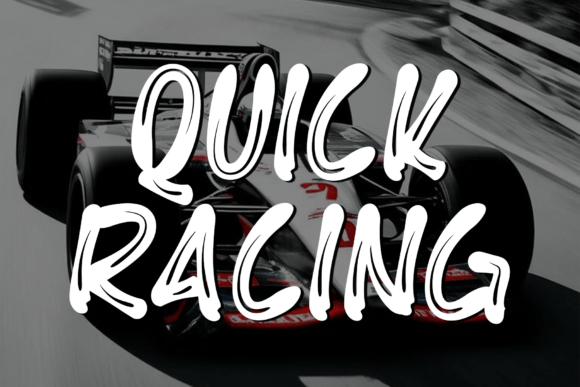 Quick Racing: A Font That Elevates Branding