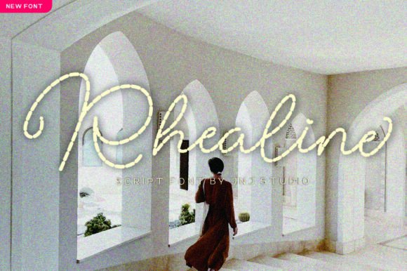 Rhealine: A Script Font for Editorial Elegance