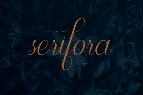 Serifora: The Script Font That Elevates Your Brand’s Visual Story