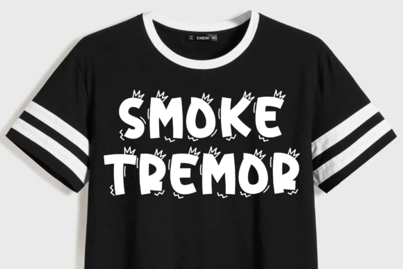 Smoke Tremor: A Script Font for Editorial Design