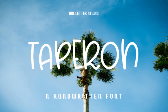 Taperon: A Font for Campaigns That Feel Natural and Modern
