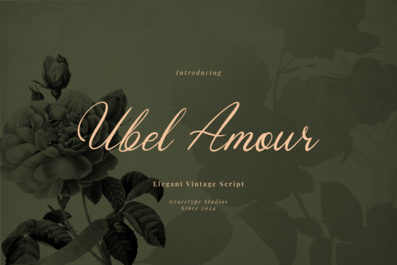 Ubel Amour: A Font That Speaks in Rhythm