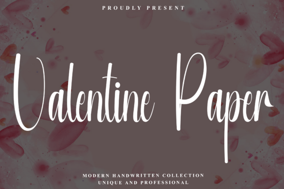 Valentine Paper: A Timeless Script Font for Digital Design