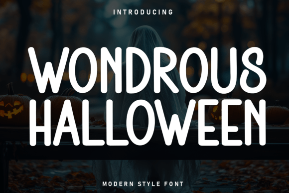 Wondrous Halloween: A Font That Adds Magic to Your Brand